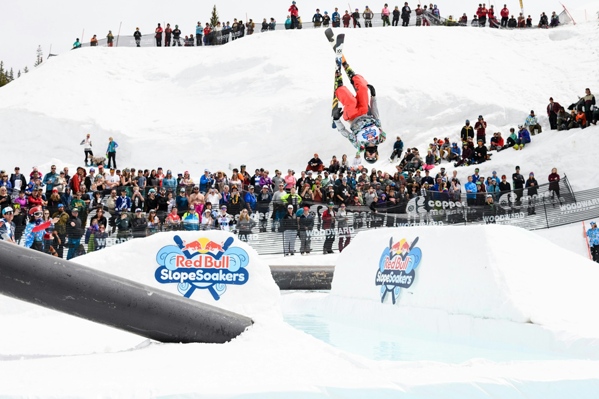 Red Bull SlopeSoakers brings the ultimate pond skim to Copper Mountain