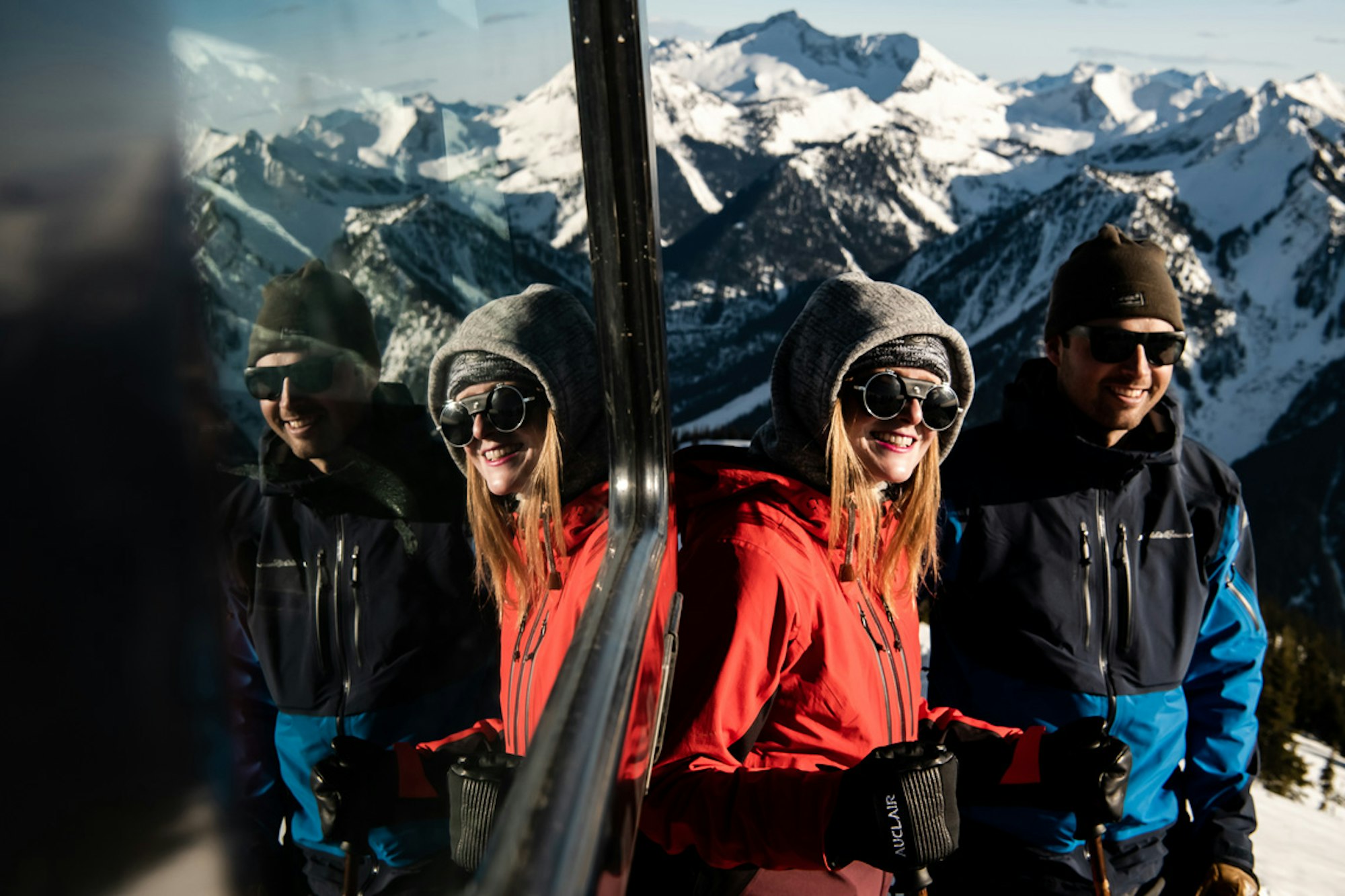 Day Two of FREESKIER Apparel Test is met with bluebird skies and Canadian corn