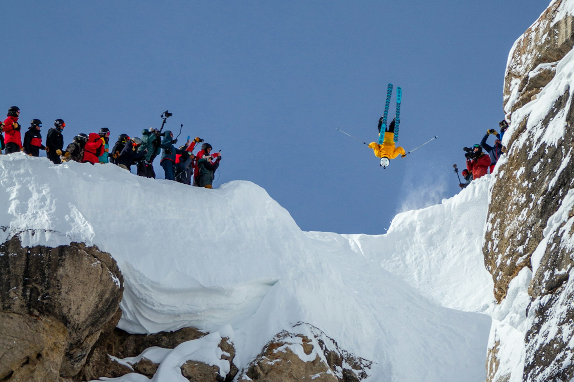 [Watch now] Top three ladies' runs from Kings and Queens of Corbet’s in Jackson Hole