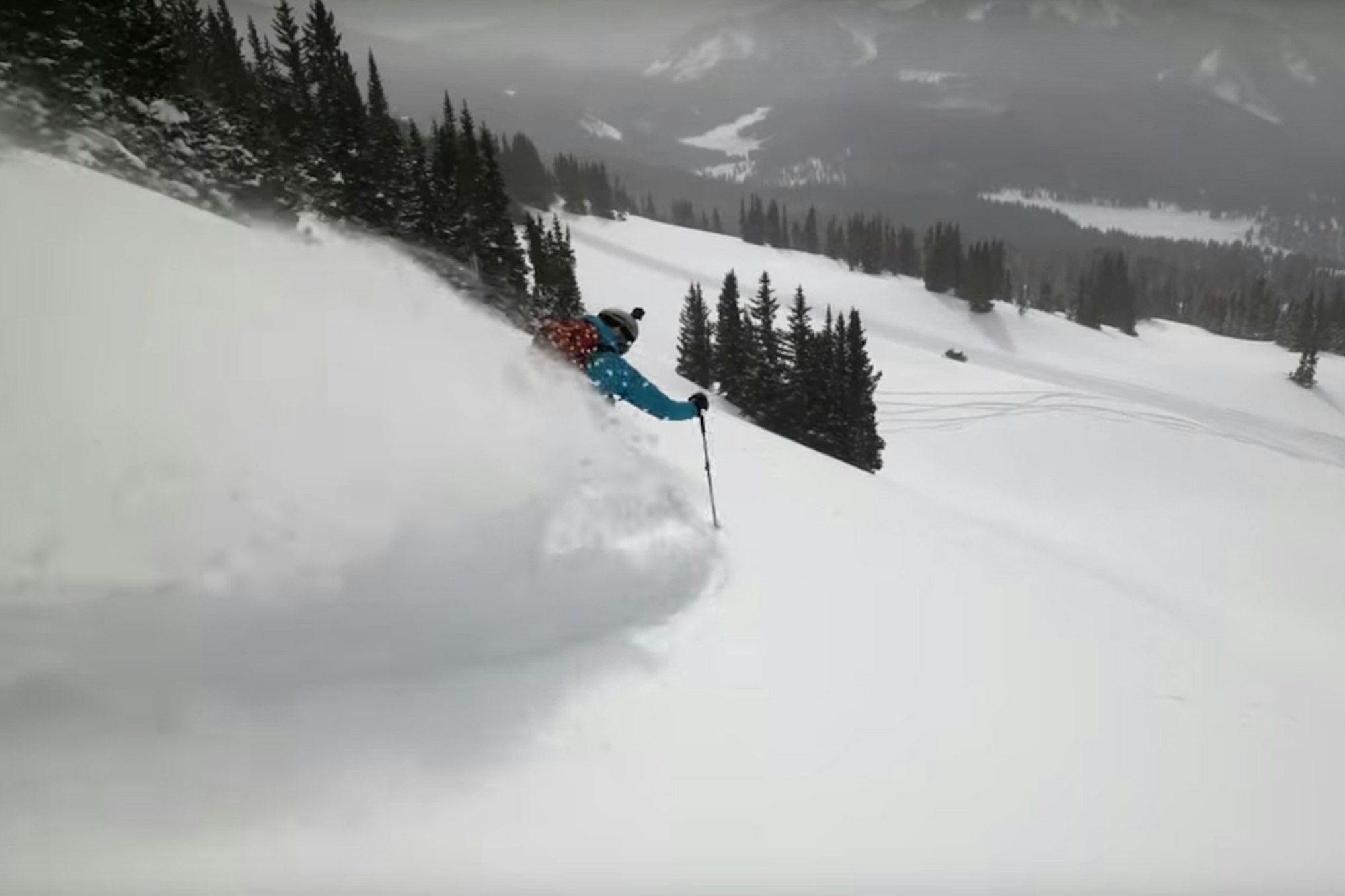 Andrea Byrne and Drew Peterson ski their way through Colorado in the latest episode of Salomon TV's Unscripted series