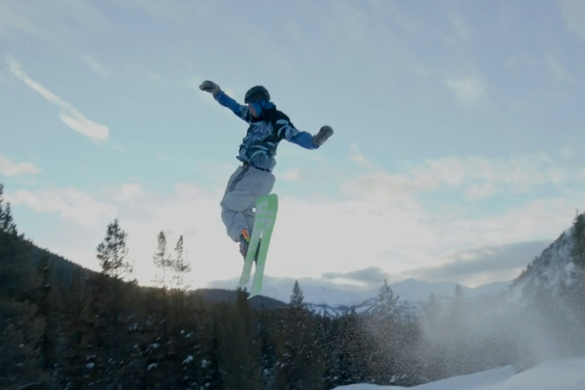 The Switch Designs team revels in Colorado's early season conditions