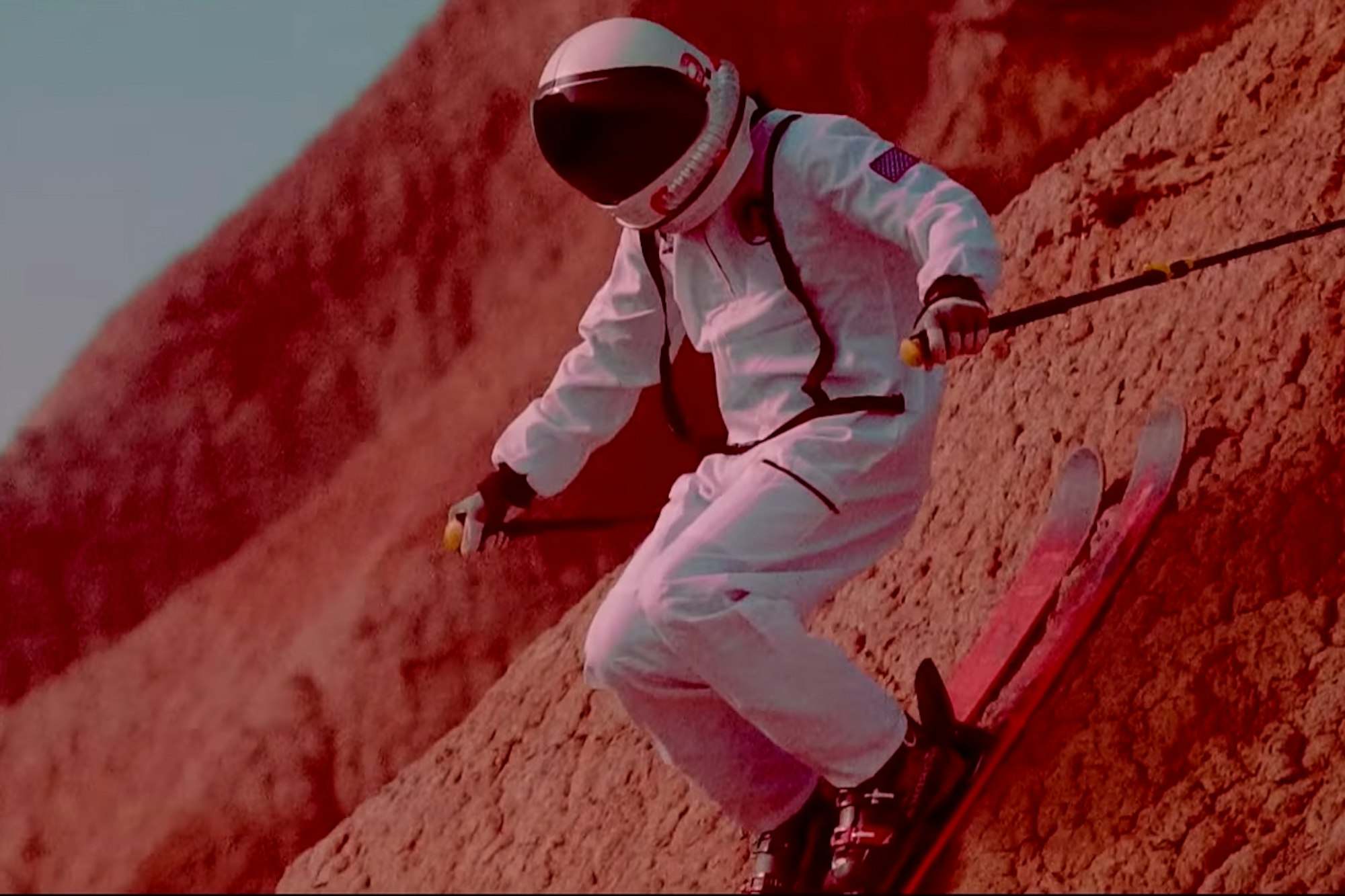 "Planet B" foreshadows the stark future of skiing without snow