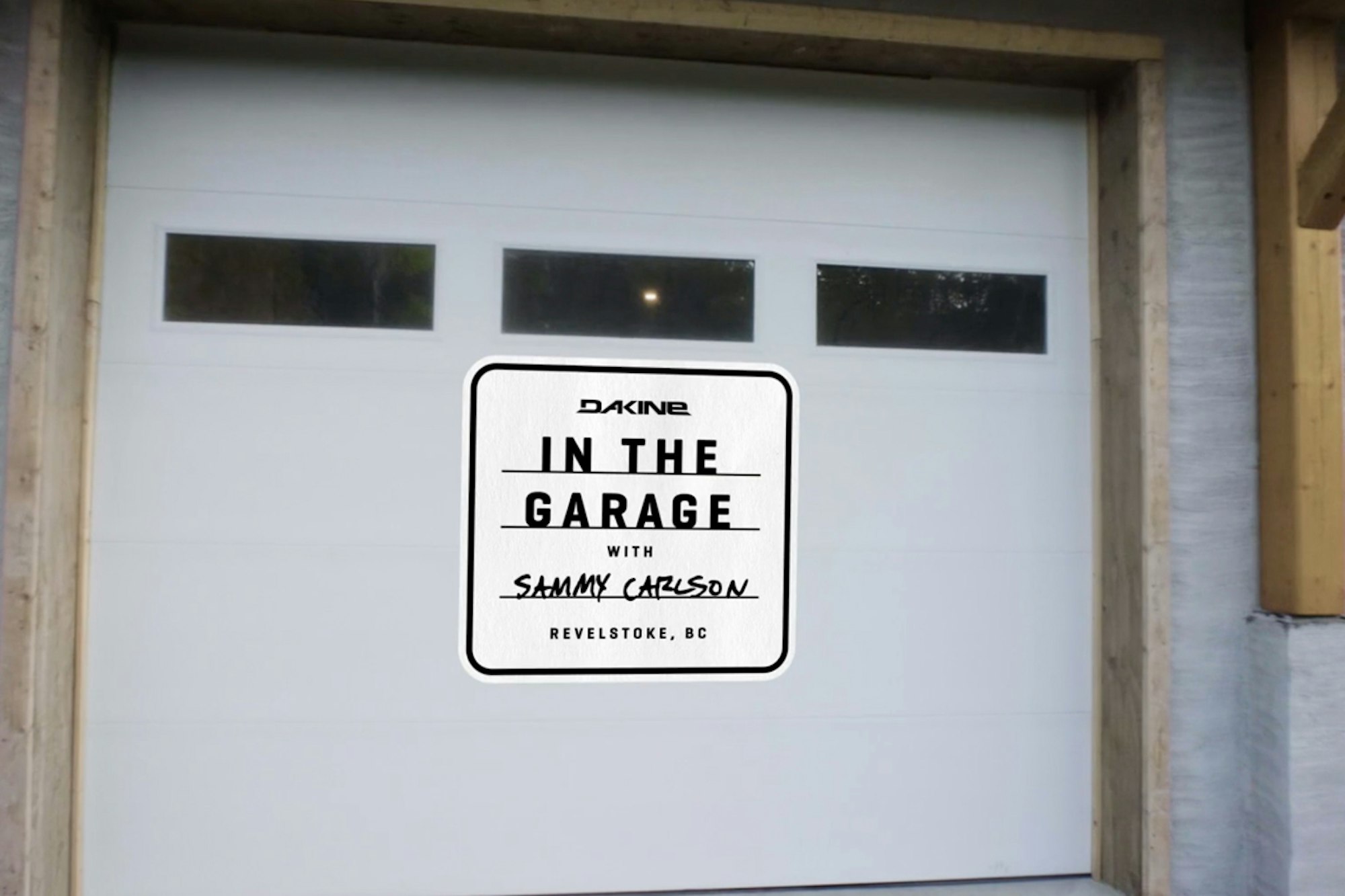 Dakine's "In The Garage" series continues with a sneak peak of Sammy Carlson's new pad