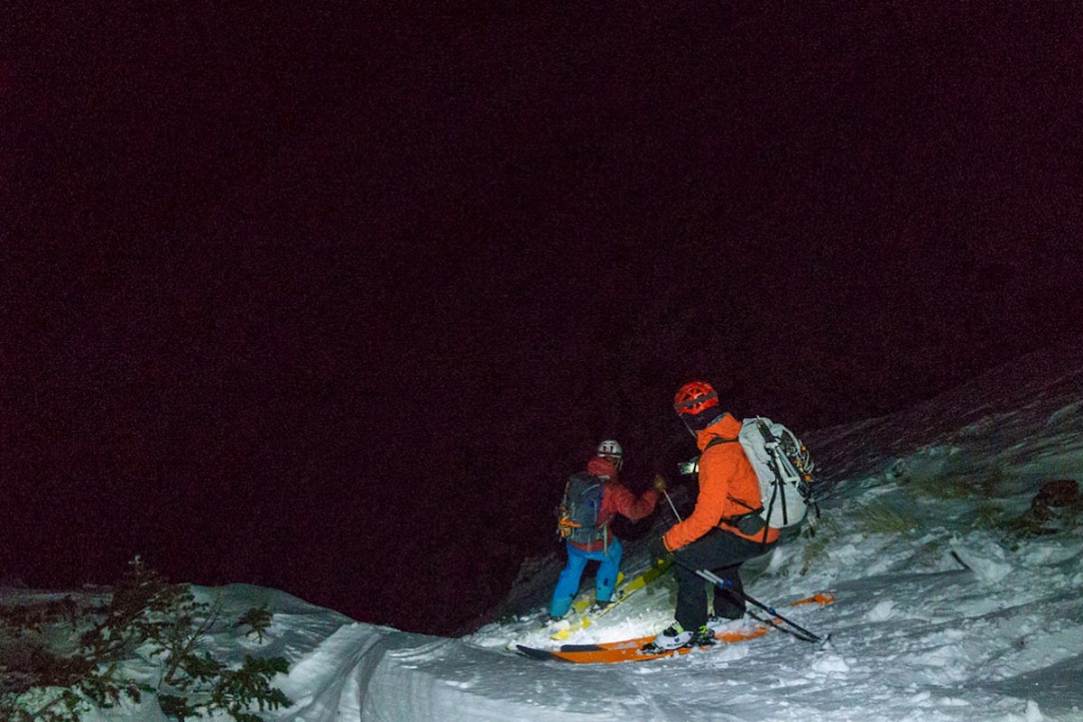 Forget baseball, skiing Mount Washington in October wins