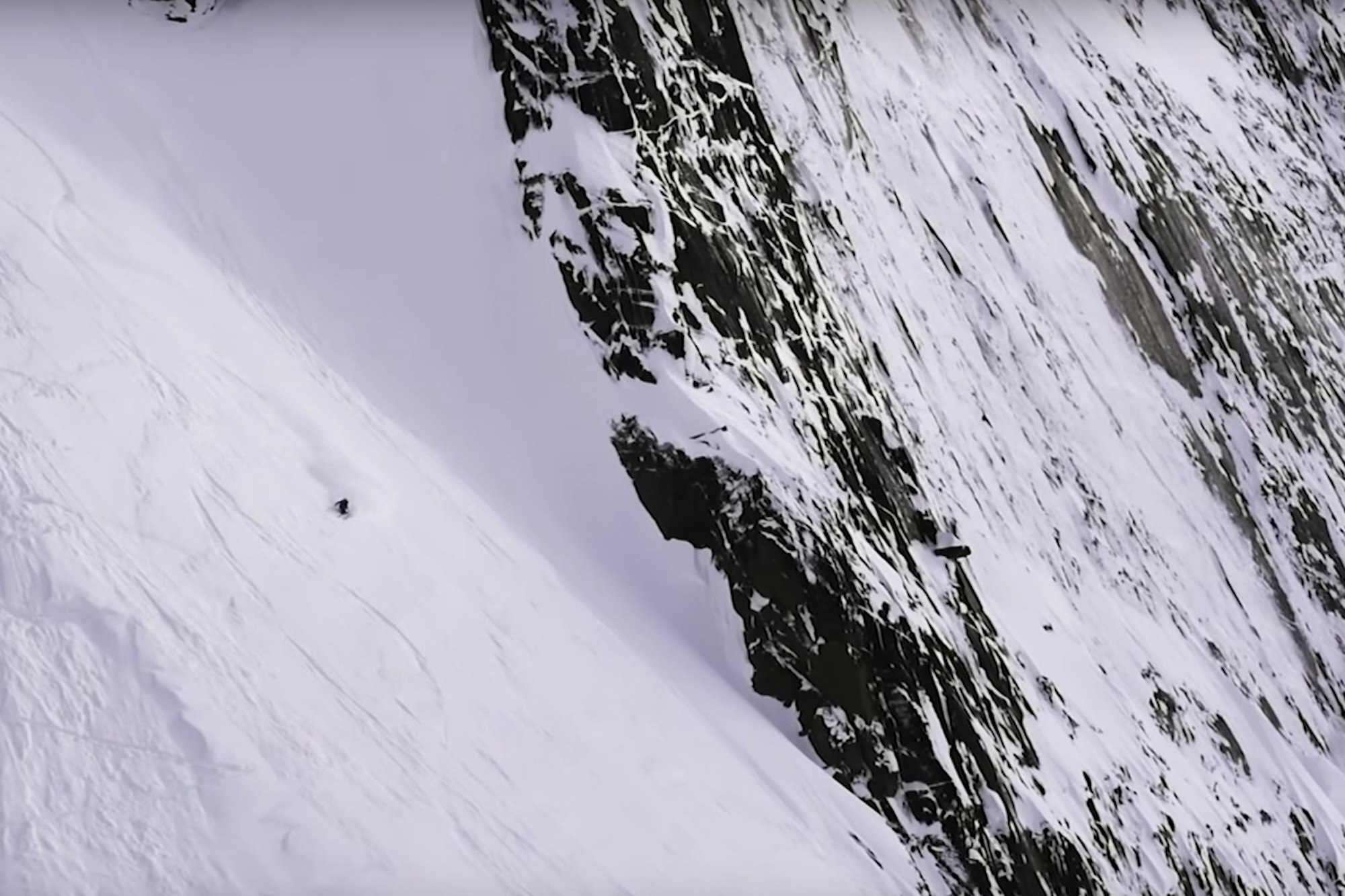 [WATCH] Black Crows athletes nab first ski descent of Black Friar
