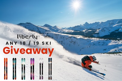 Enter to win a pair of Liberty Skis of your choice!