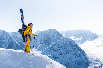 For Merrick Mordal, skiing is all about going big and going home