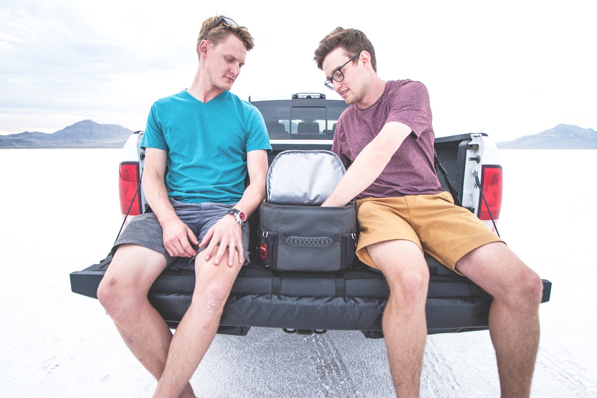 Reinvent your parking lot post-up with the Basecamp modular tailgate system from Cache
