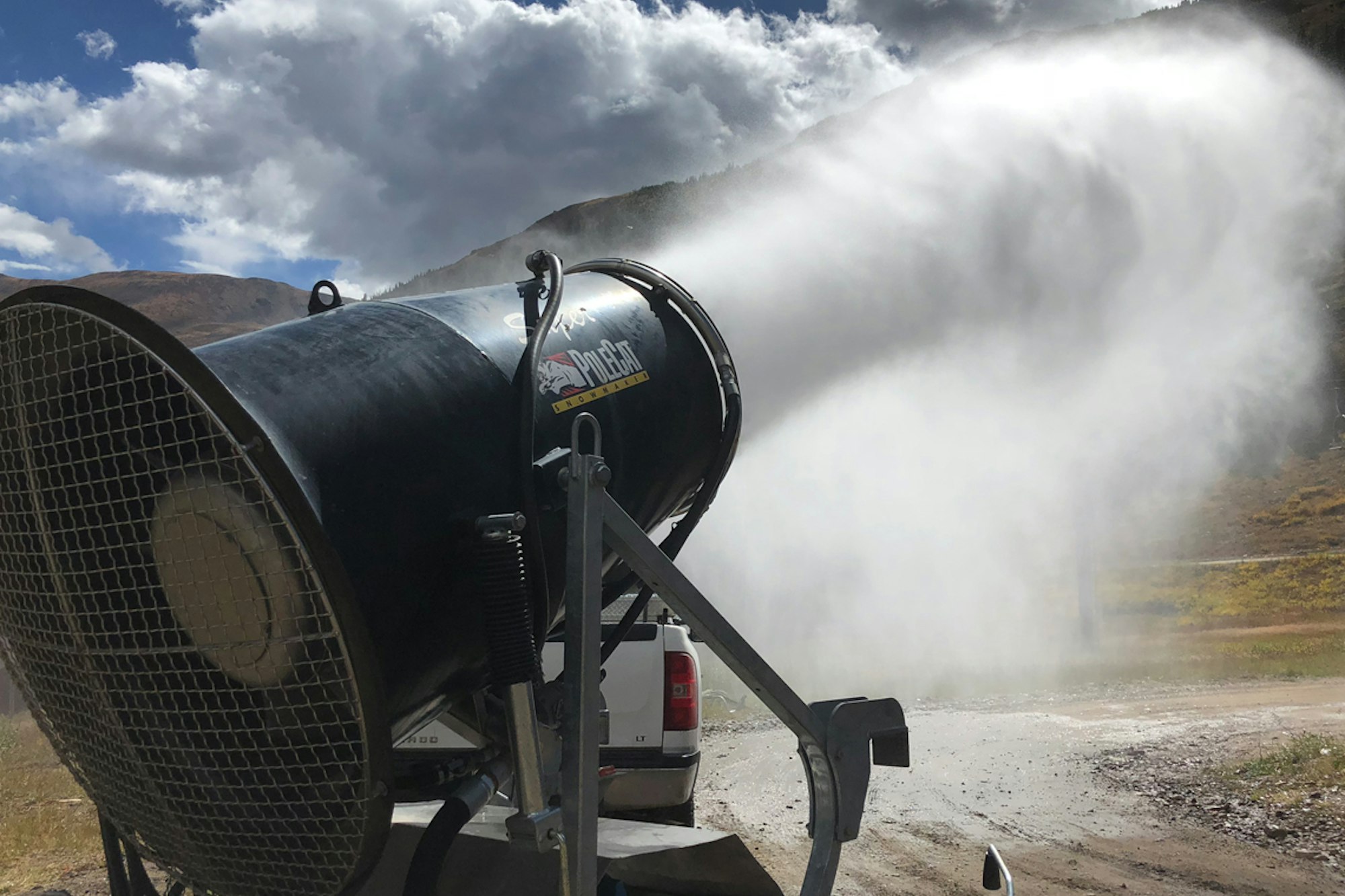 Loveland Ski Area brought out the big guns and we're giddy with excitement