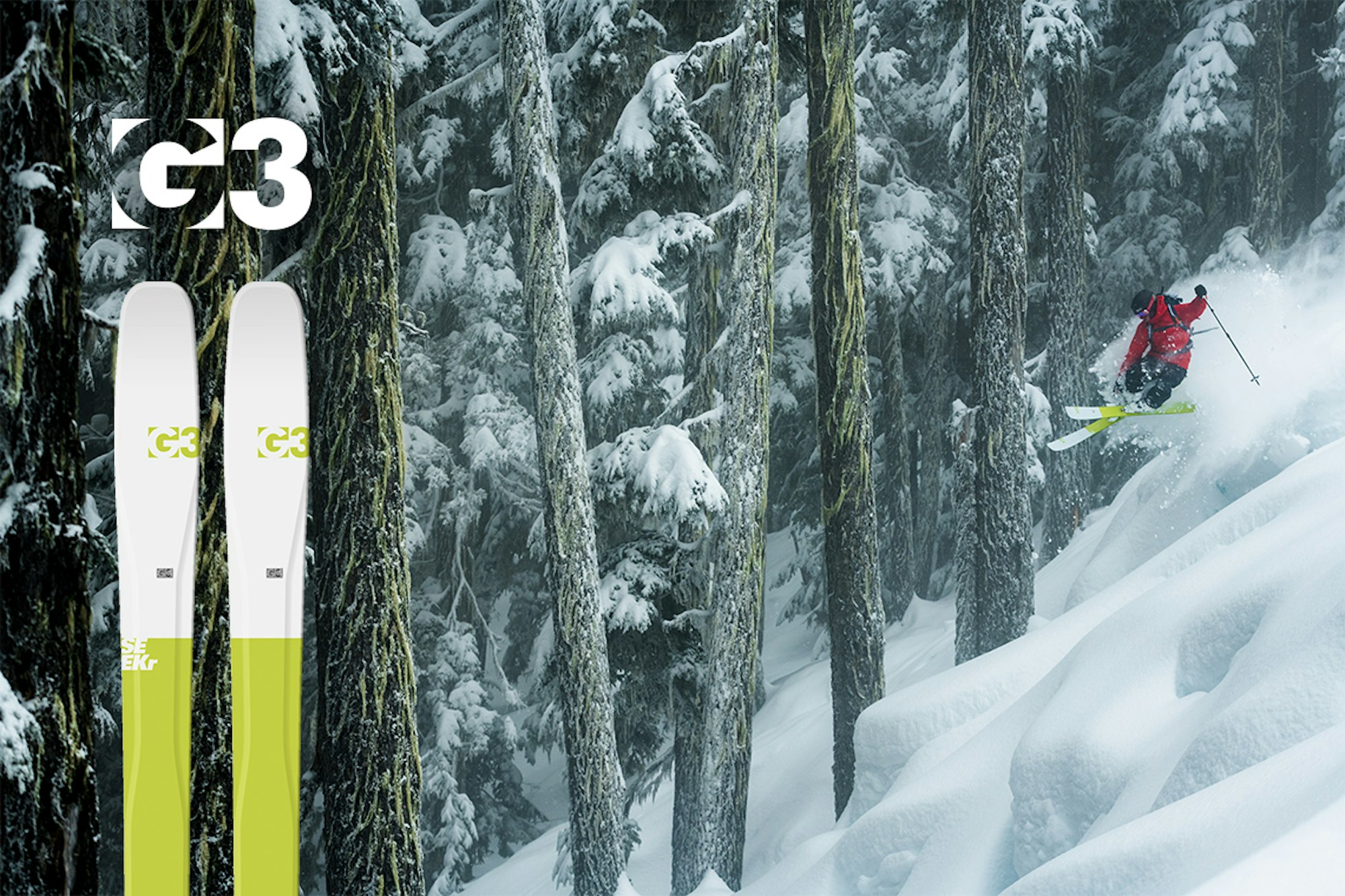 We're giving away a pair of G3 SEEKr skis ideal for the backcountry