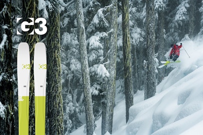 We're giving away a pair of G3 SEEKr skis ideal for the backcountry