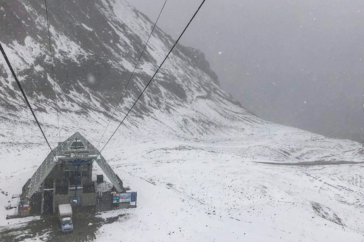 Montana got in on the early winter action, too