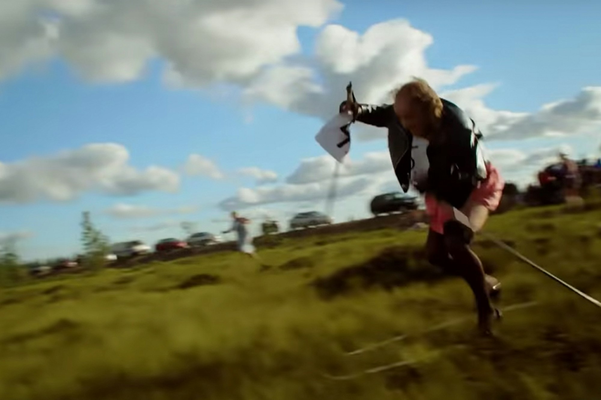 A skiing video that's just barely safe for work