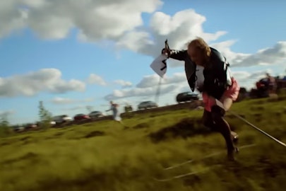 A skiing video that's just barely safe for work