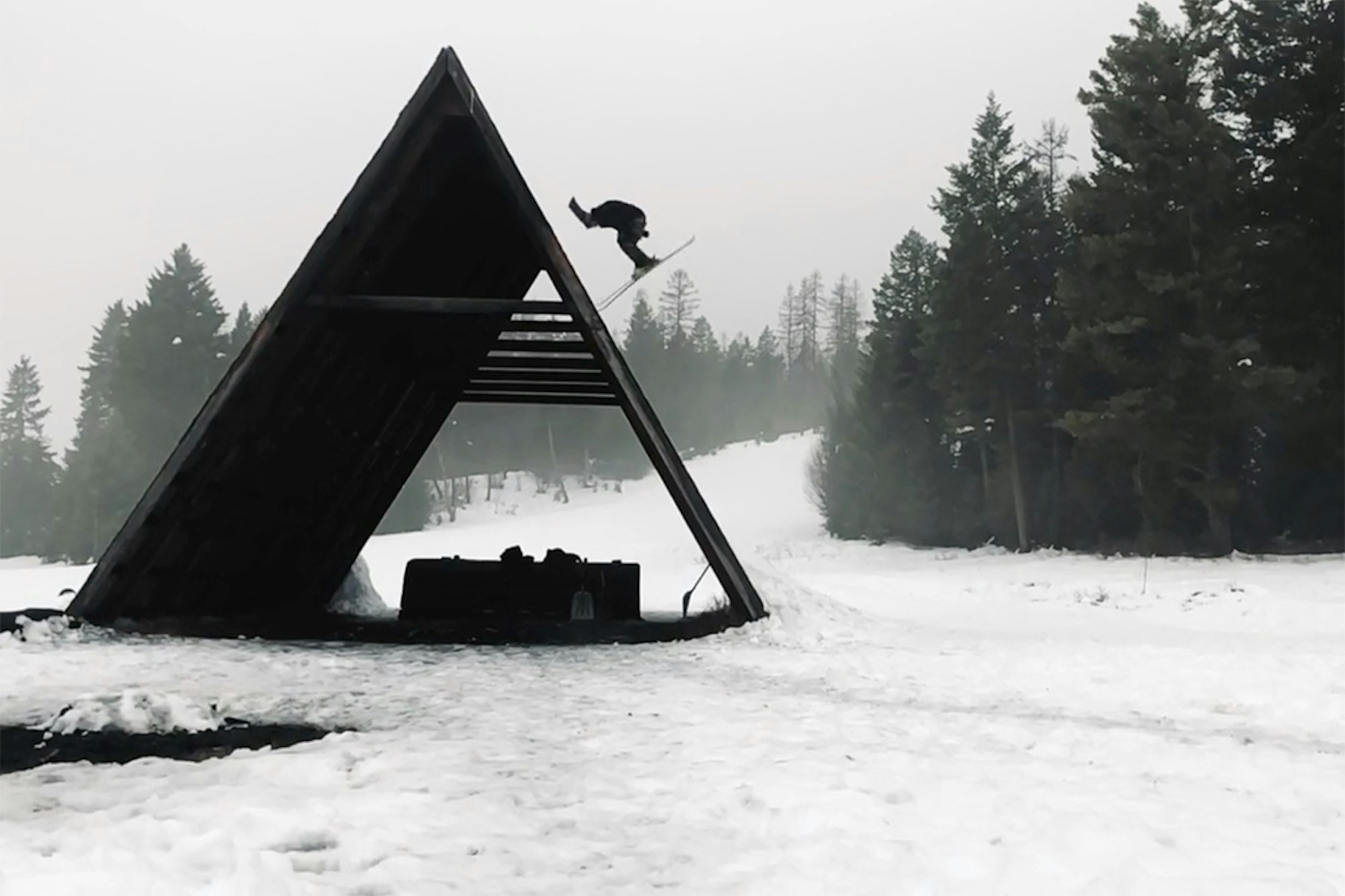 Tanner Hall proves he's still the Ski Boss in teaser for new film "Here After"