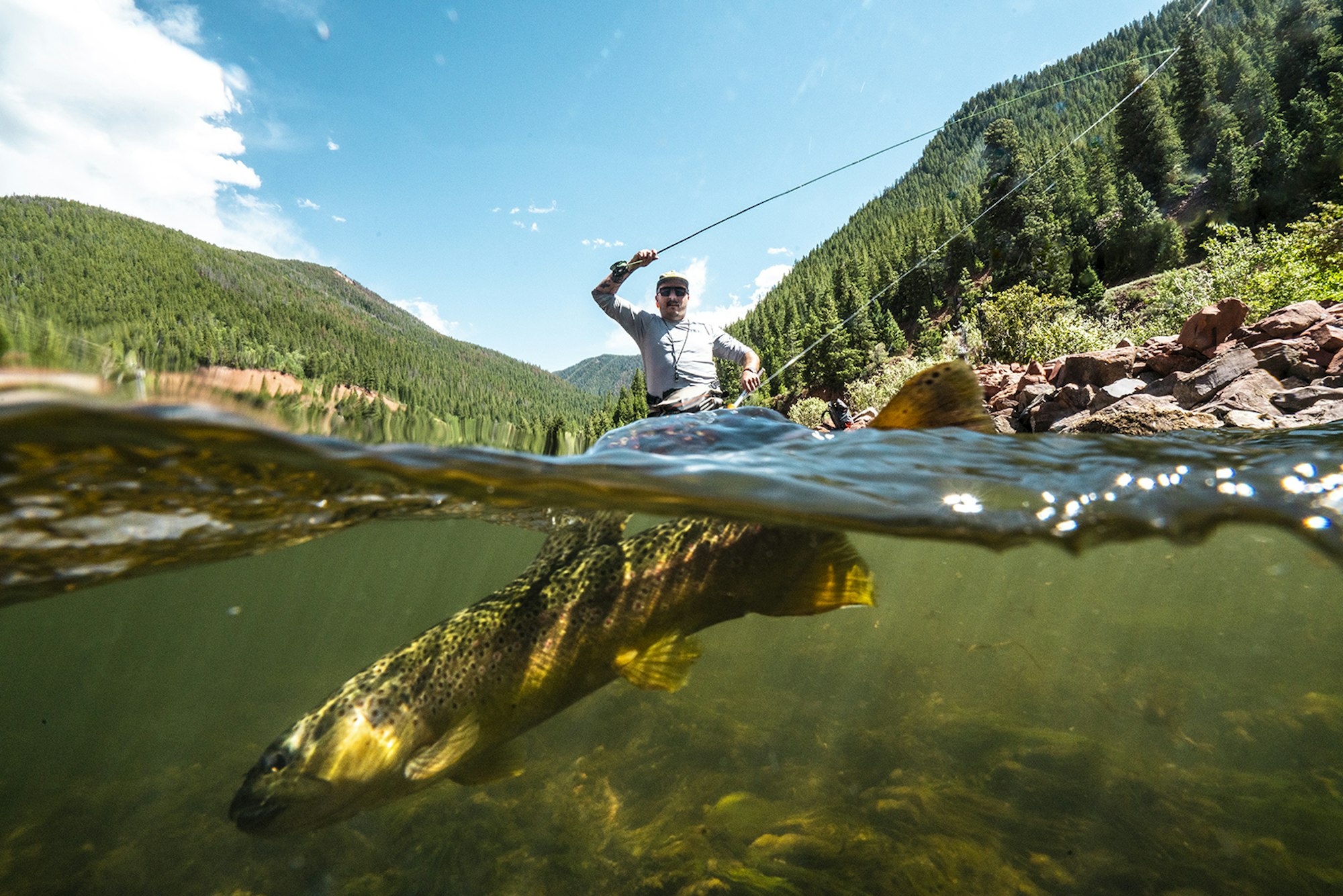 Fishing on the Fryingpan