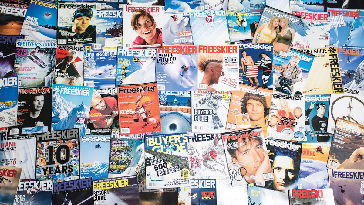 The best photos of FREESKIER Volume 20, Throwback Edition