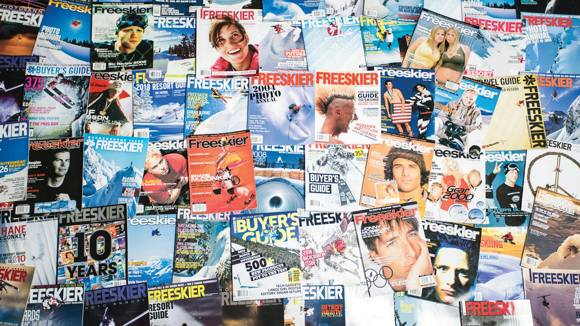 The best photos of FREESKIER Volume 20, Throwback Edition