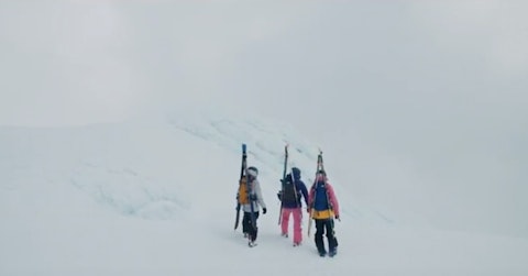 Janina Kuzma, Anna Segal and Evelina Nilsson learn just how tumultuous Mt. Taranaki can be