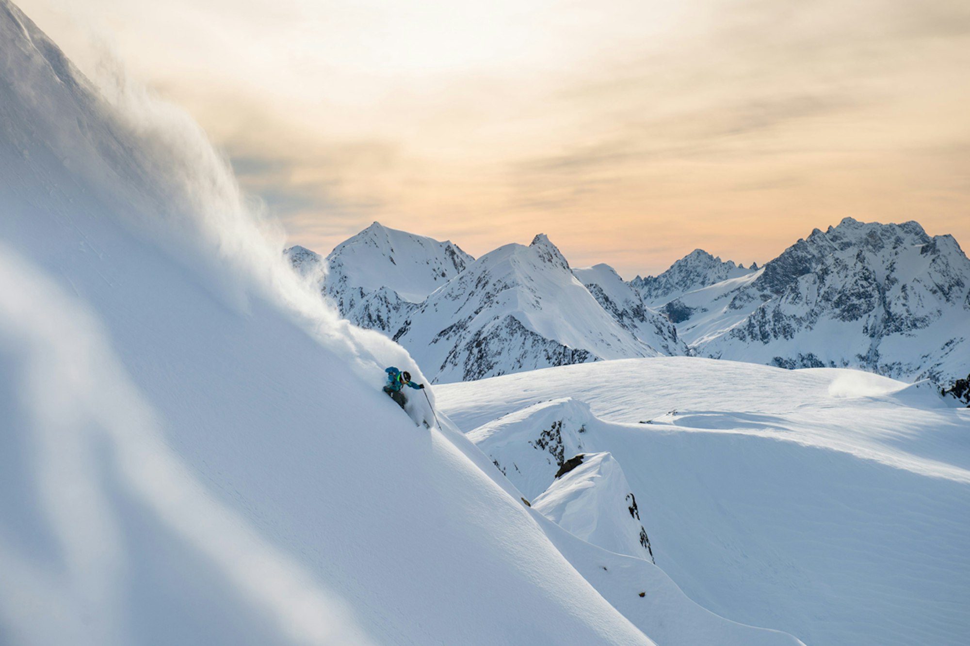 Skiing amongst legends: Exploring the Chugach with Points-North Heli and Dash Longe
