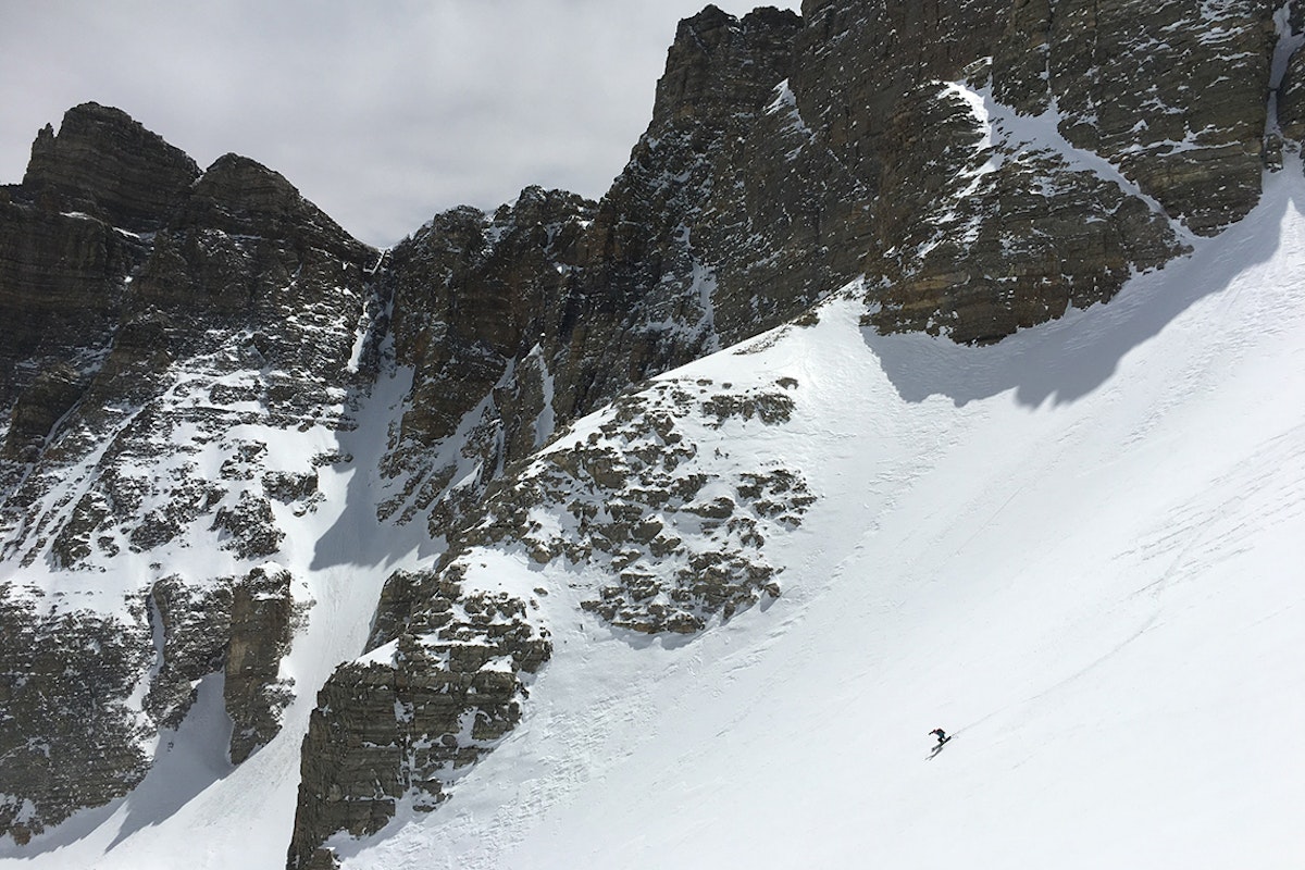 Skiing a 13,000-foot peak in the most beautiful national park you've never heard of