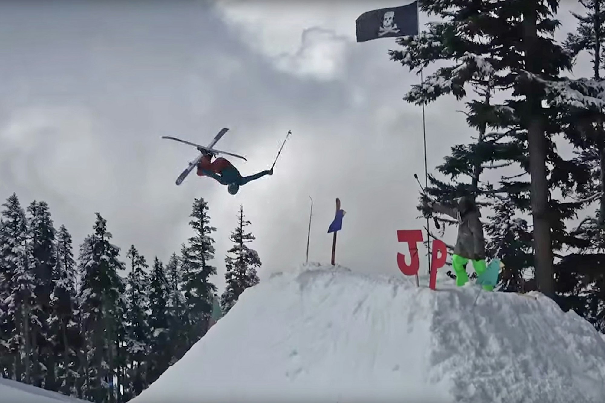 Video: Dozens pay tribute to the late JP Auclair at Whistler Blackcomb