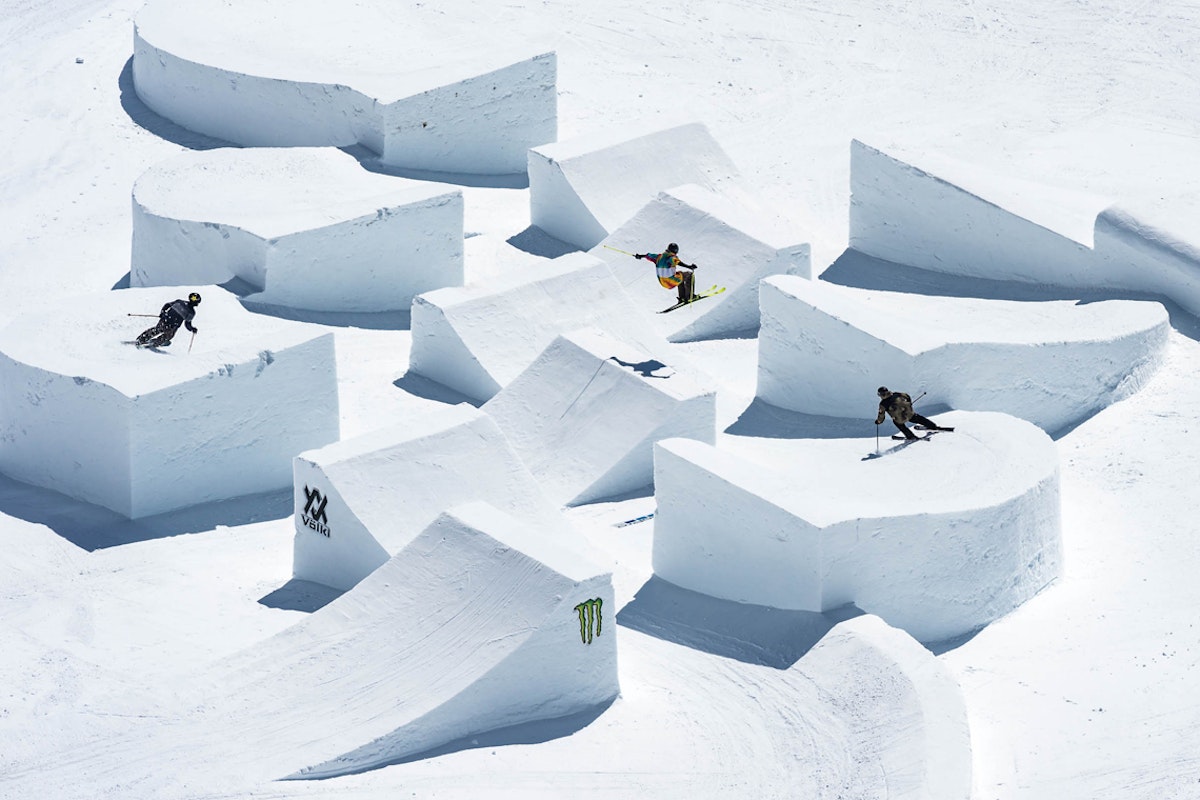 No photoshop here: The madness begins at Audi Nines in Austria