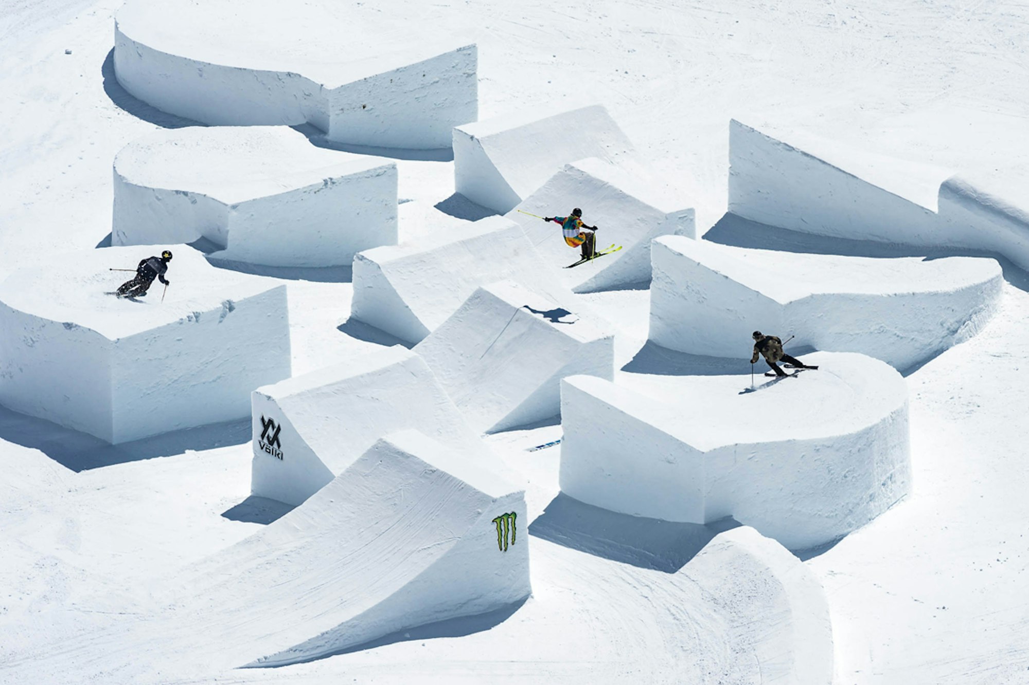 No photoshop here: The madness begins at Audi Nines in Austria