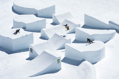 No photoshop here: The madness begins at Audi Nines in Austria