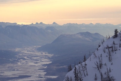 Winter is still kickin' at Kicking Horse