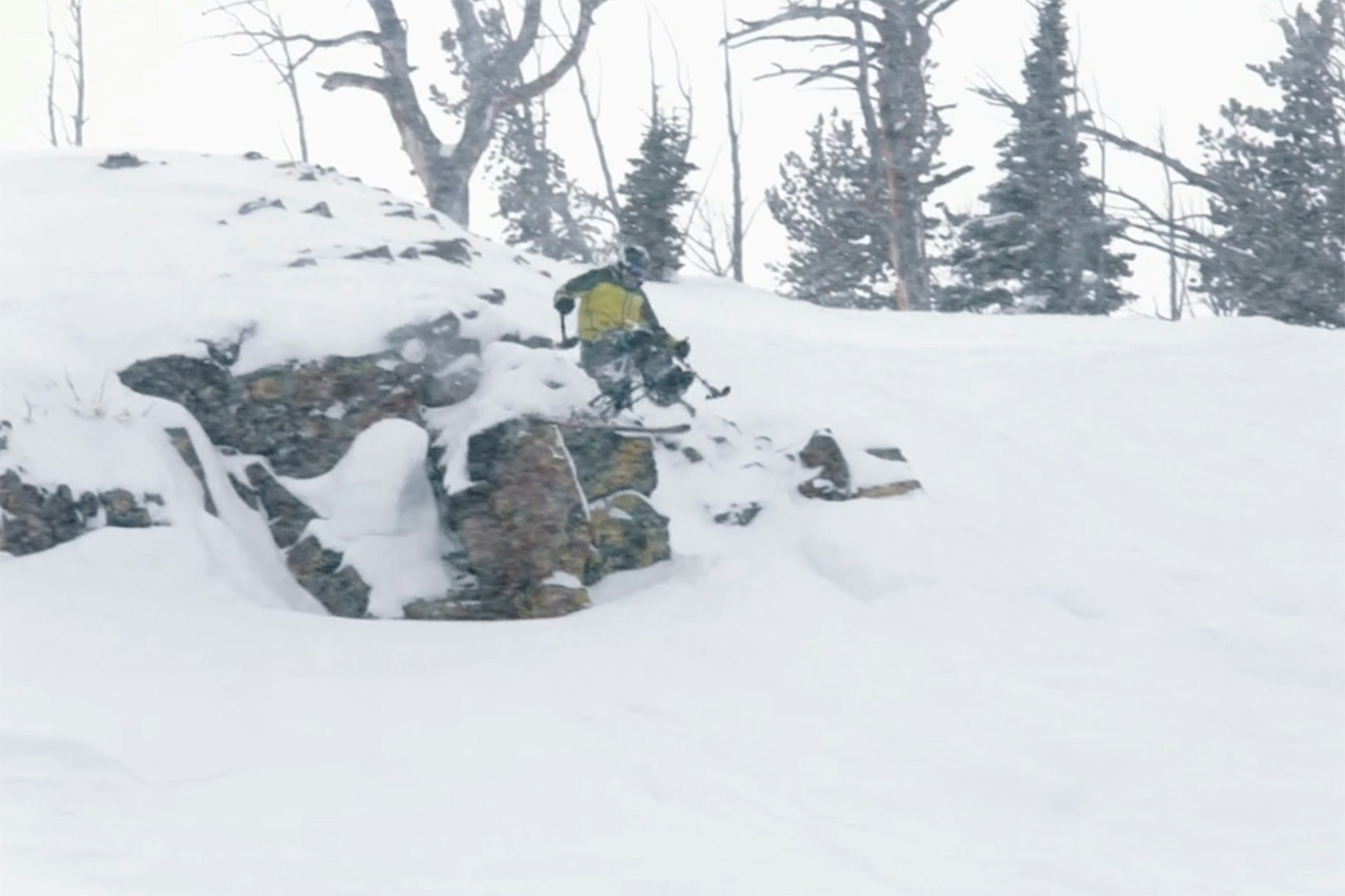 Video: Rob Enigl slays sit-skier first descents at Big Sky