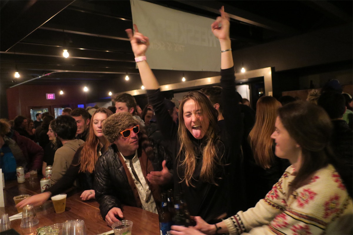 FREESKIER x Bud Light throw down at The Rose in Jackson Hole