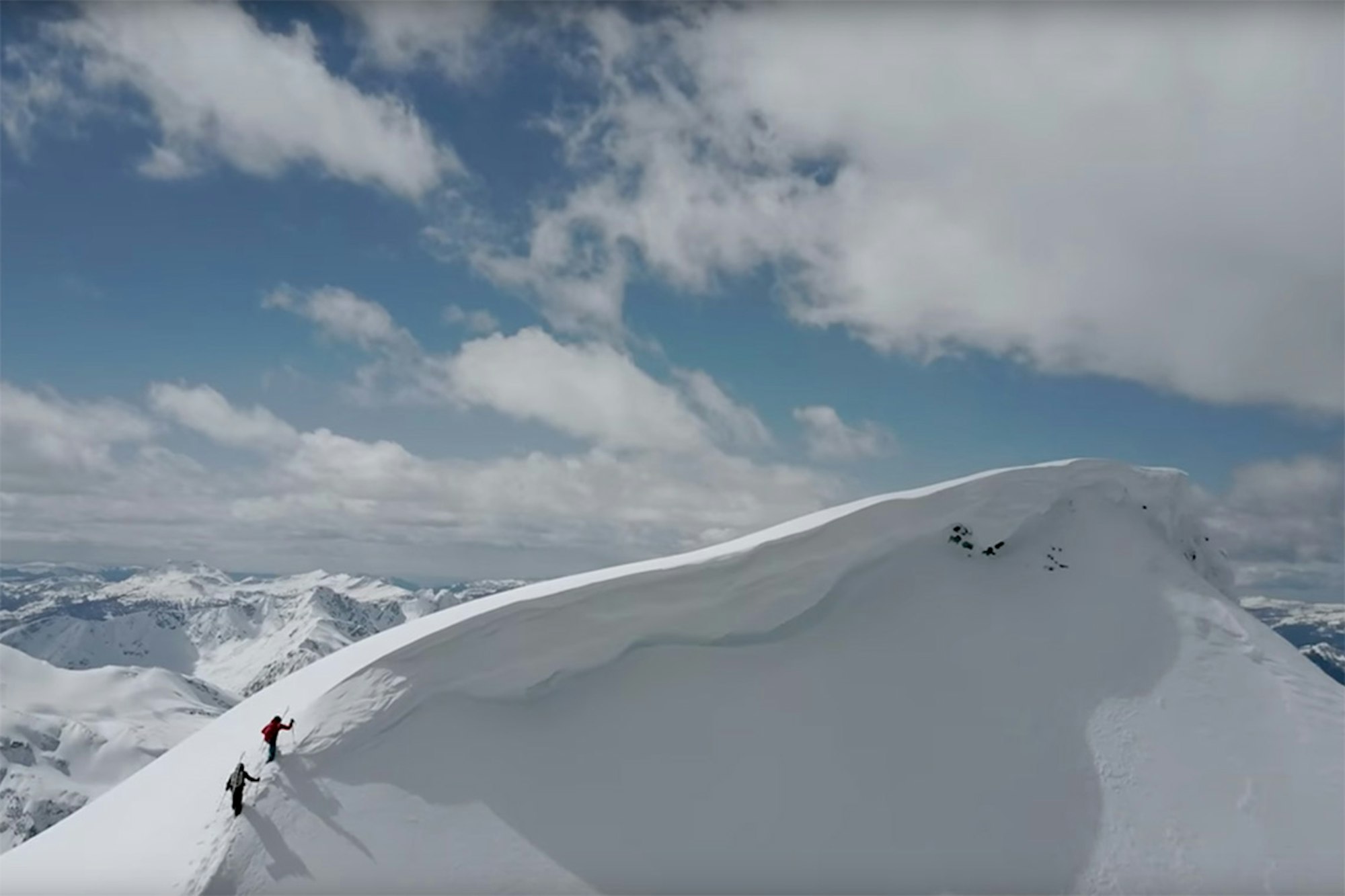 Chris Rubens and Greg Hill reach out to future selves in "The Curve Of Time"