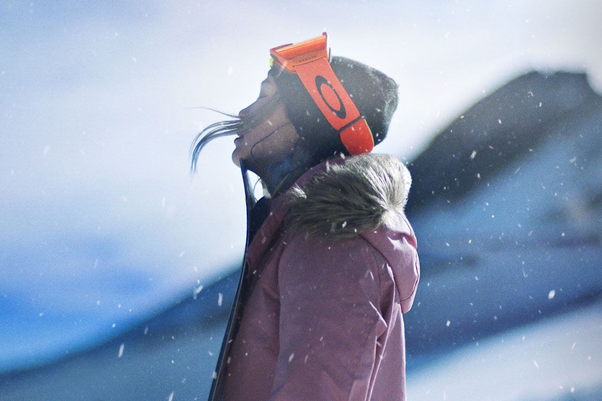 Those orange & yellow Oakley goggles from the Olympics… so hot right now