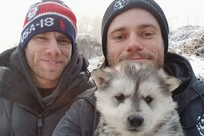 What're Olympic freeskiers up to now that their events are finished?