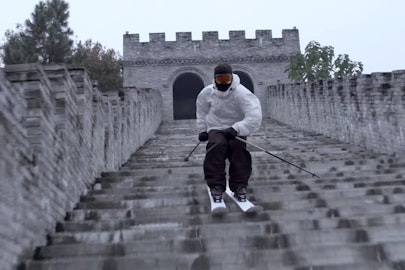 These 14 photos prove Candide Thovex is actually an alien