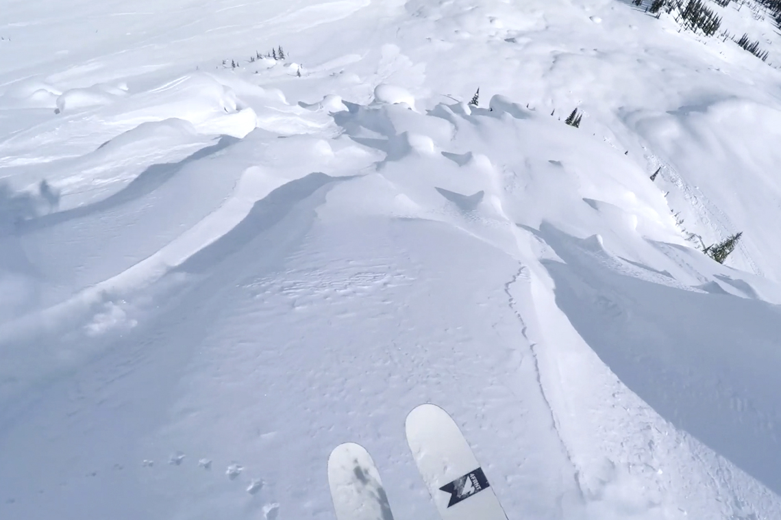 Kye Petersen is the 2017 Skier of the Year