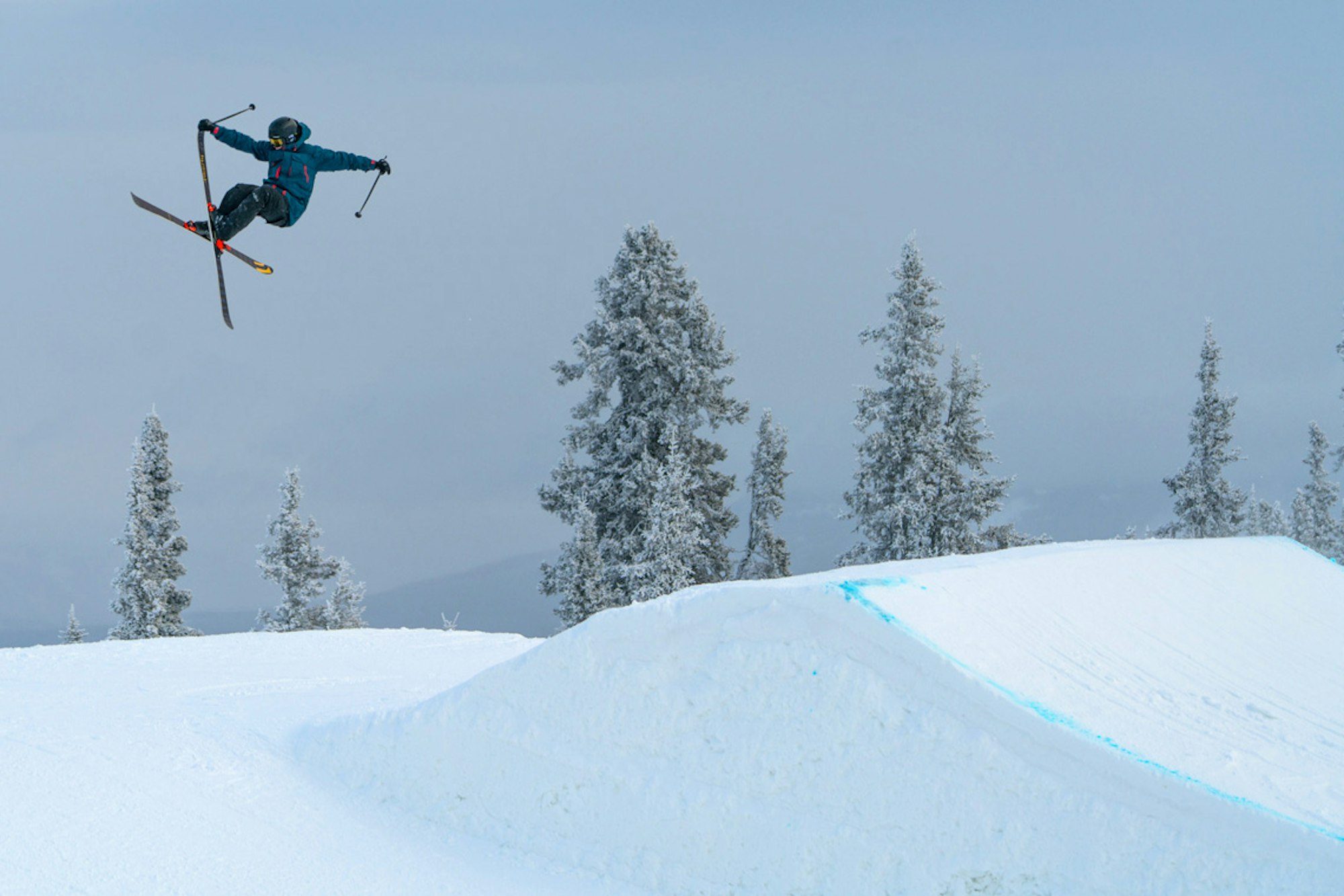 Liberty Skis athletes crush the terrain park at… wait, where on Earth is Mt. Sima?