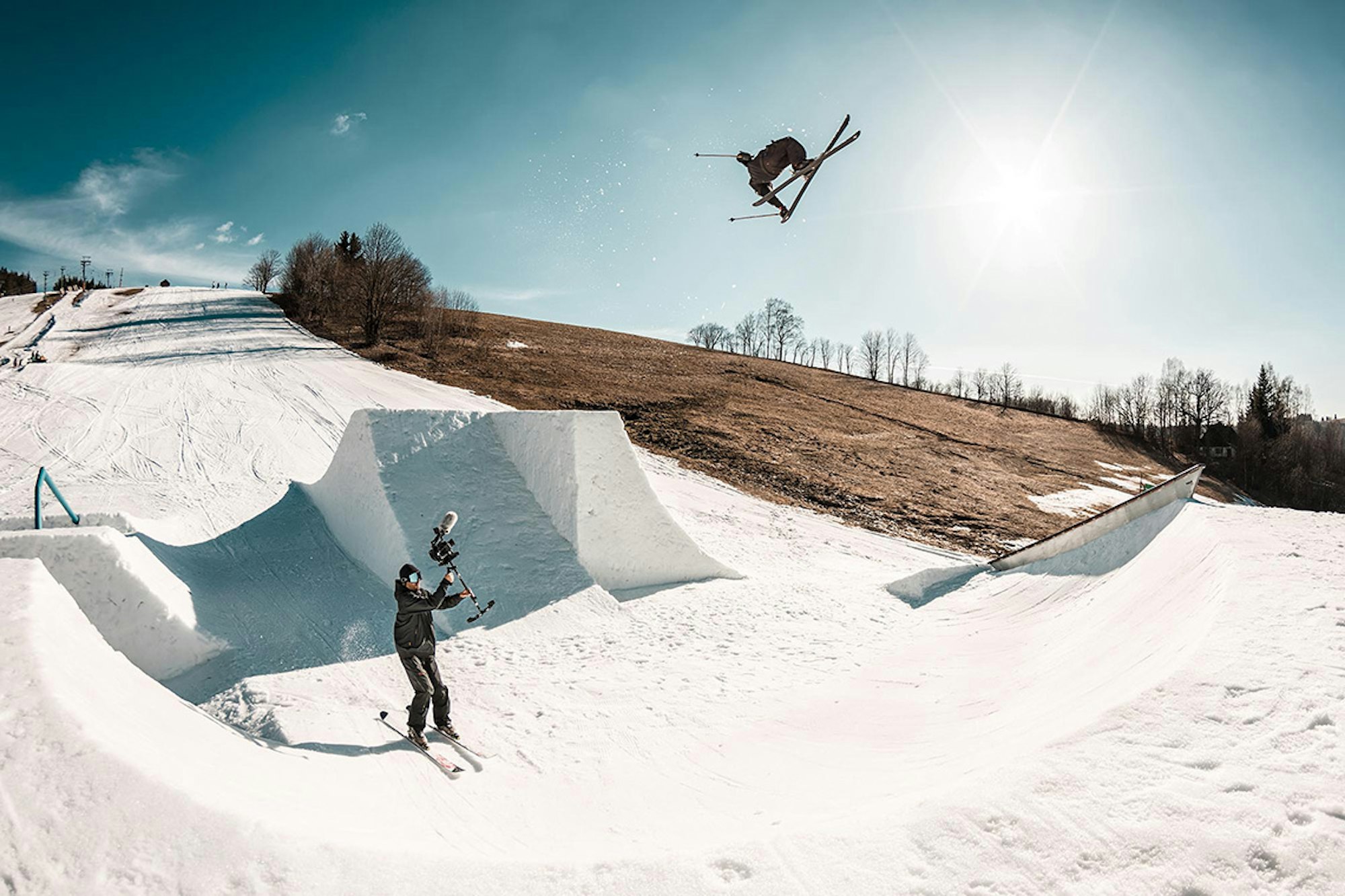 Skier Alex Hall defies the laws of physics in his 2017 season edit