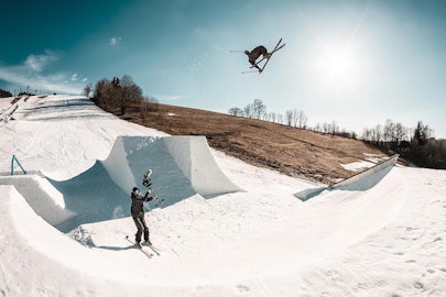 Skier Alex Hall defies the laws of physics in his 2017 season edit