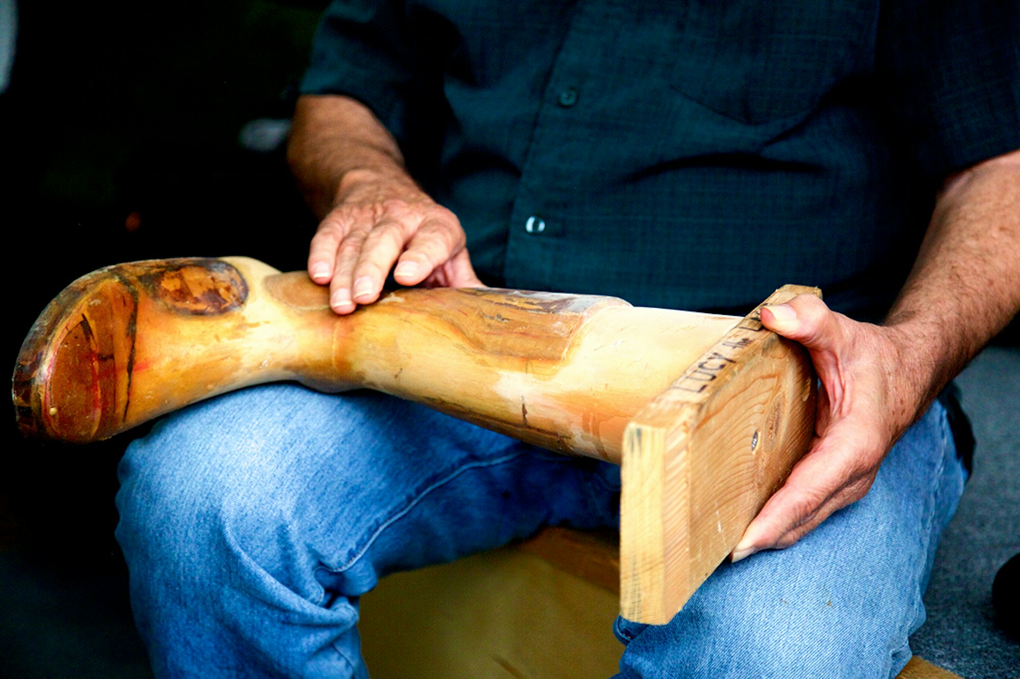 With a little ski bum Intuition