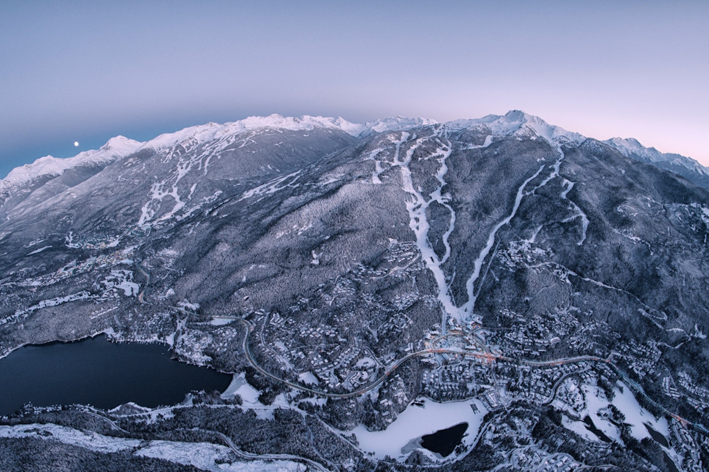 Whistler Blackcomb boasts some of the biggest skiing in North America. Photo by David McColm.