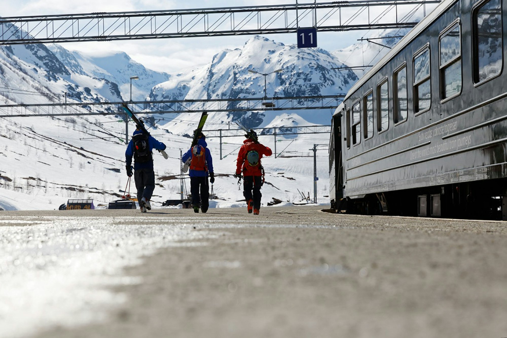 Hagen, Wallner and Ross take "Norway by Train"