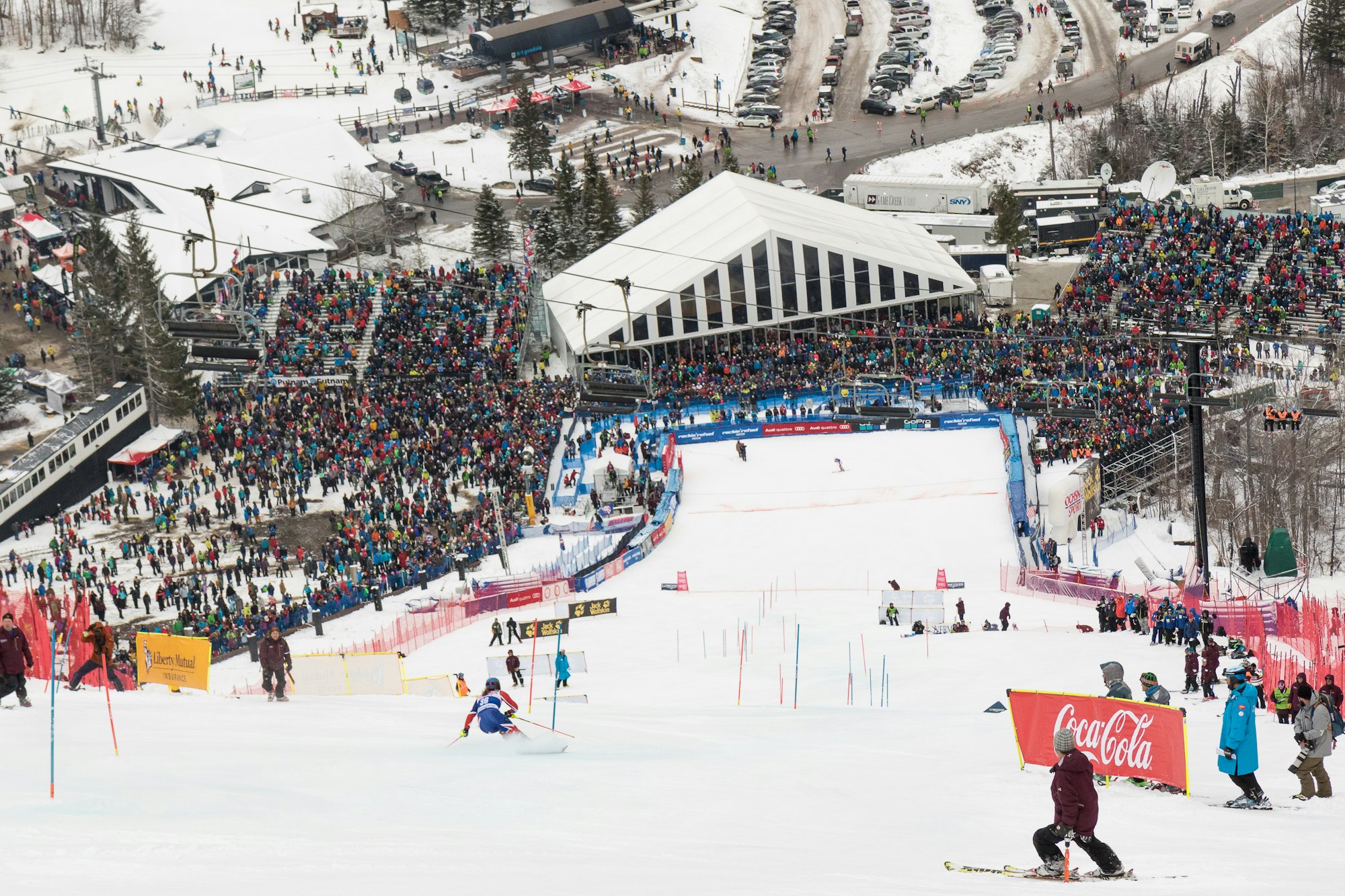 Killington's Superstar Trail will be focus of everyone's attention come Thanksgiving weekend. Photo by David Young.