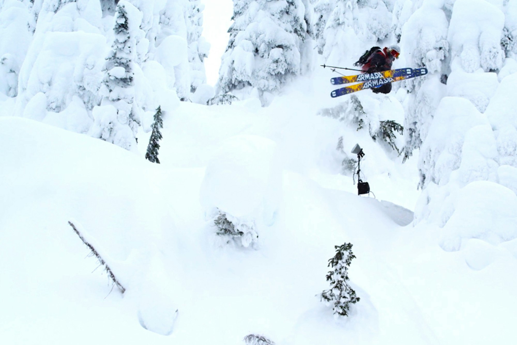 Sammy Carlson celebrates his 24th year on skis with ridiculous footage from British Columbia