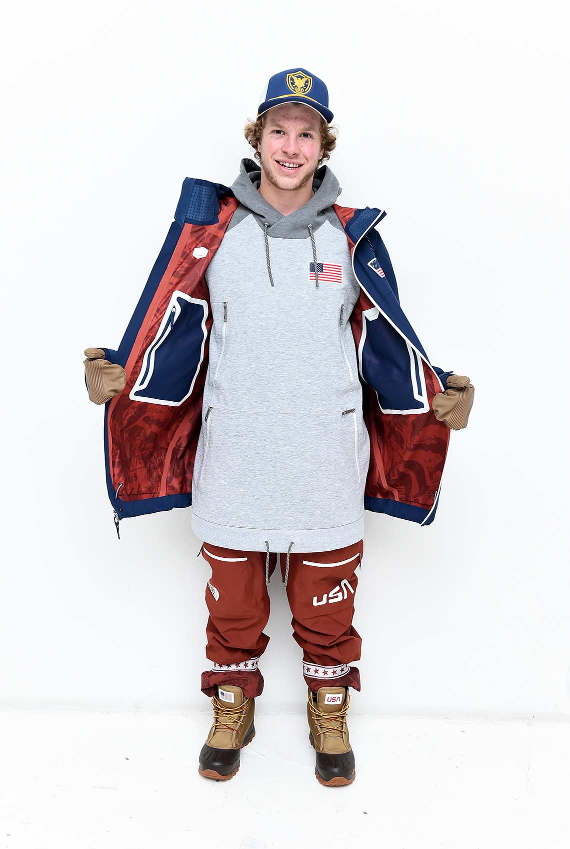 THE NORTH FACE Olympic USA SKI TEAM ベスト North face team usa - Gem