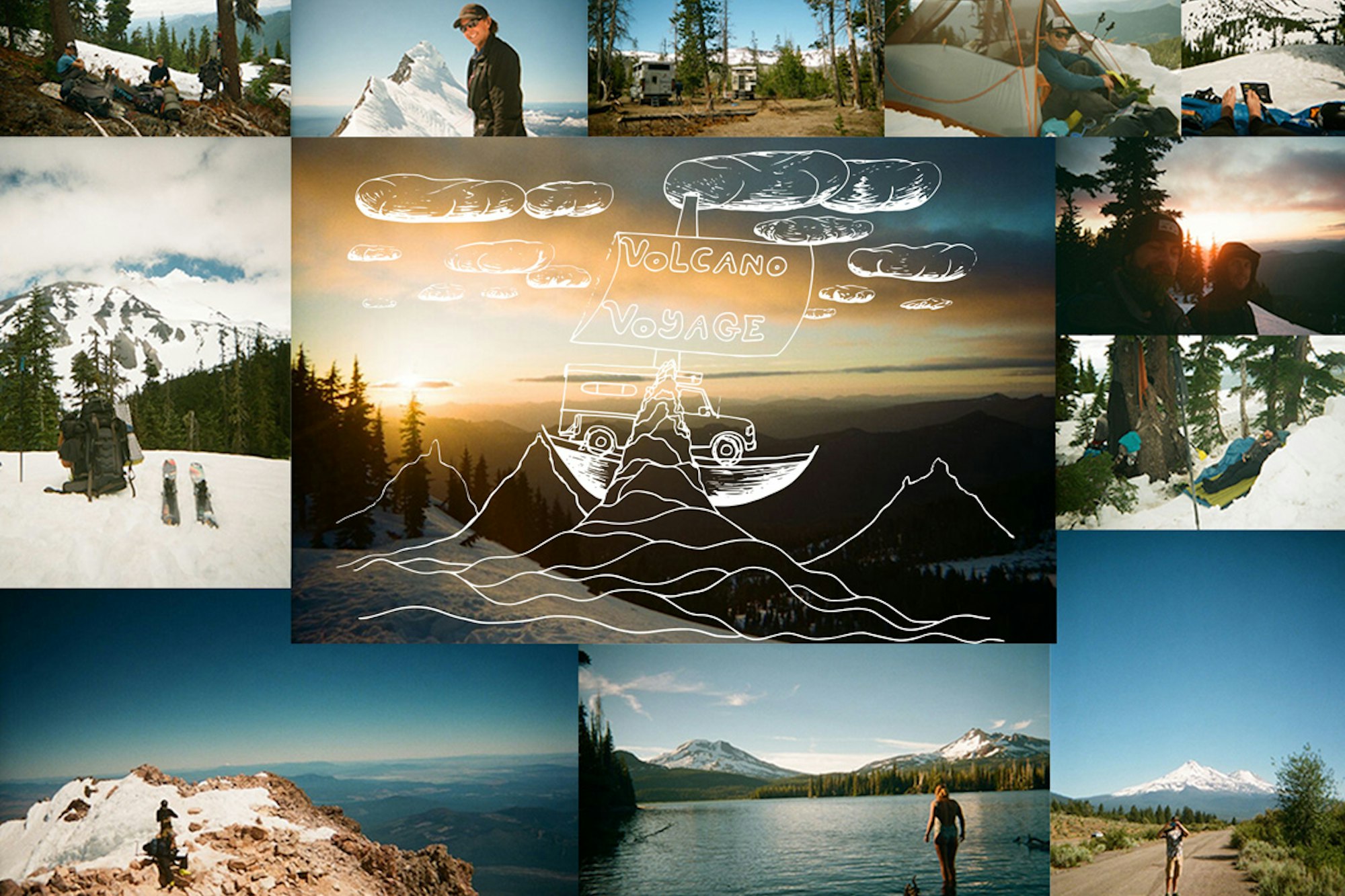 Volcano Voyage: Skiing the PNW's most recognizable peaks