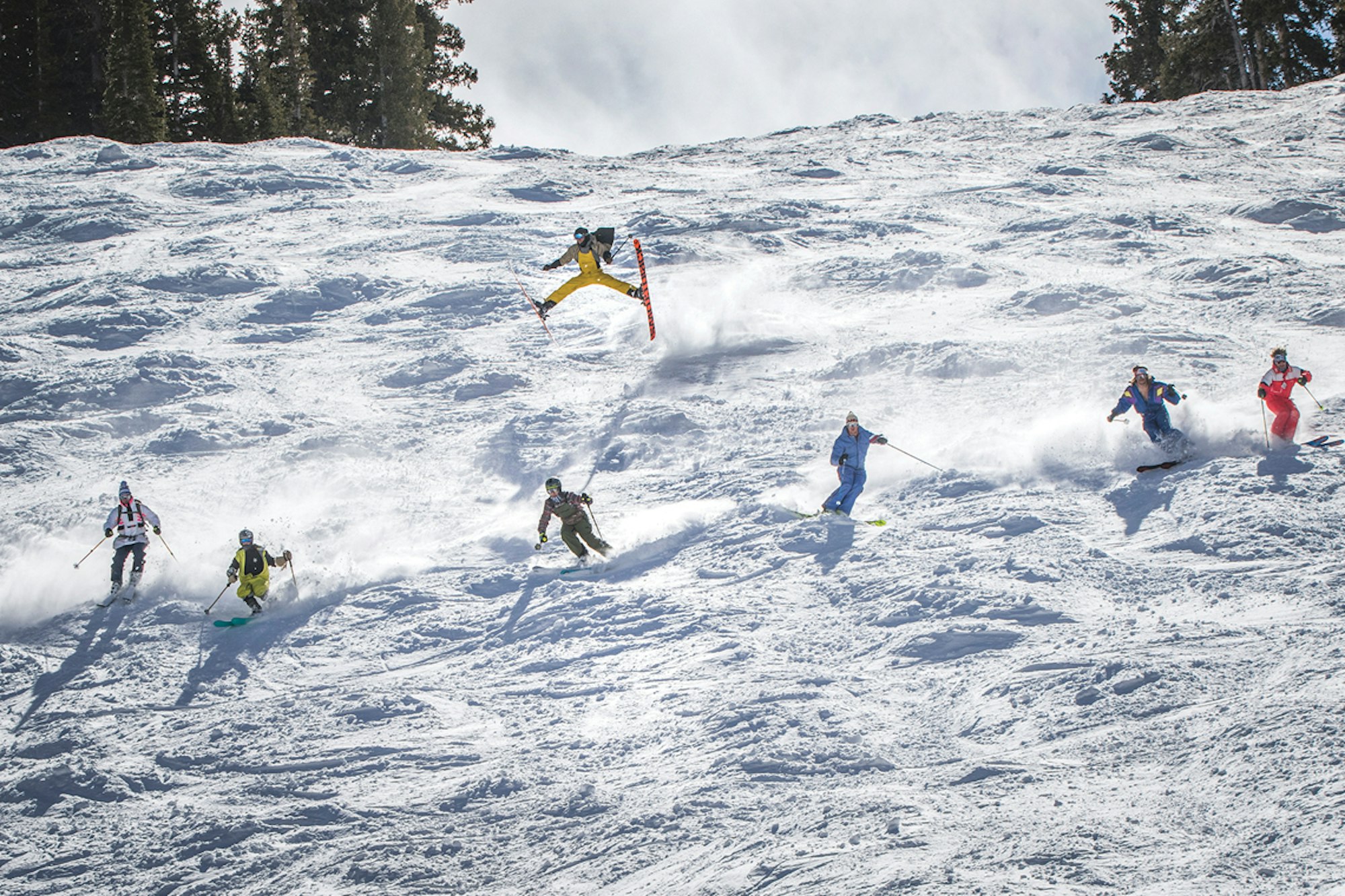 Flying high at Snowbird: Perfect snow, hundreds of new skis and an all-star cast combine for the king of all ski tests