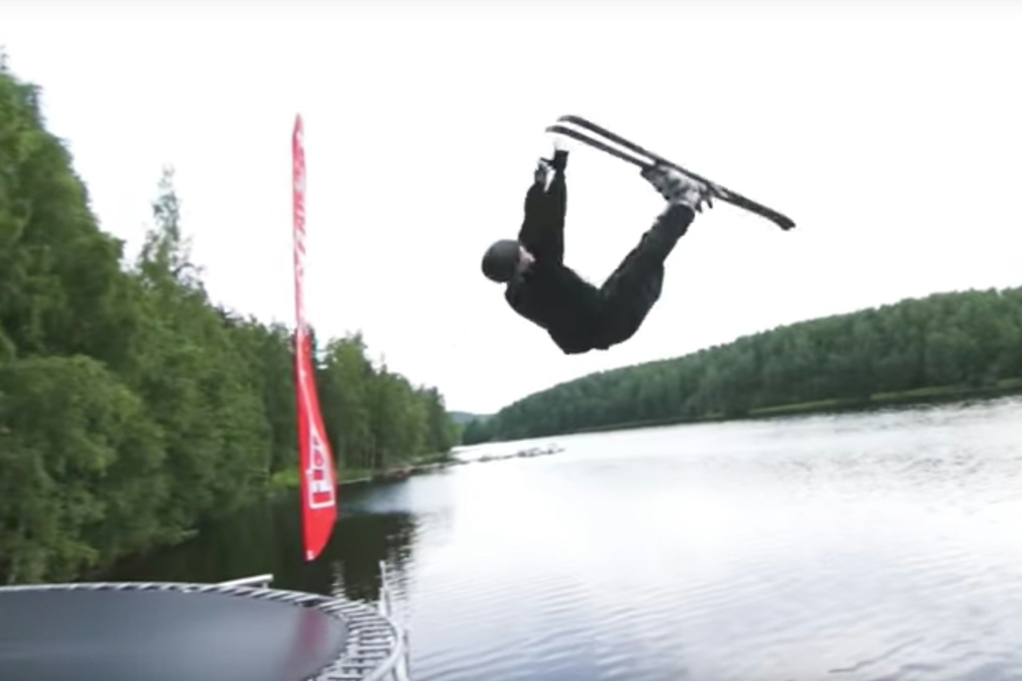 Changing seasons: Real Skifi defy conventional skiing in "autumn" edit