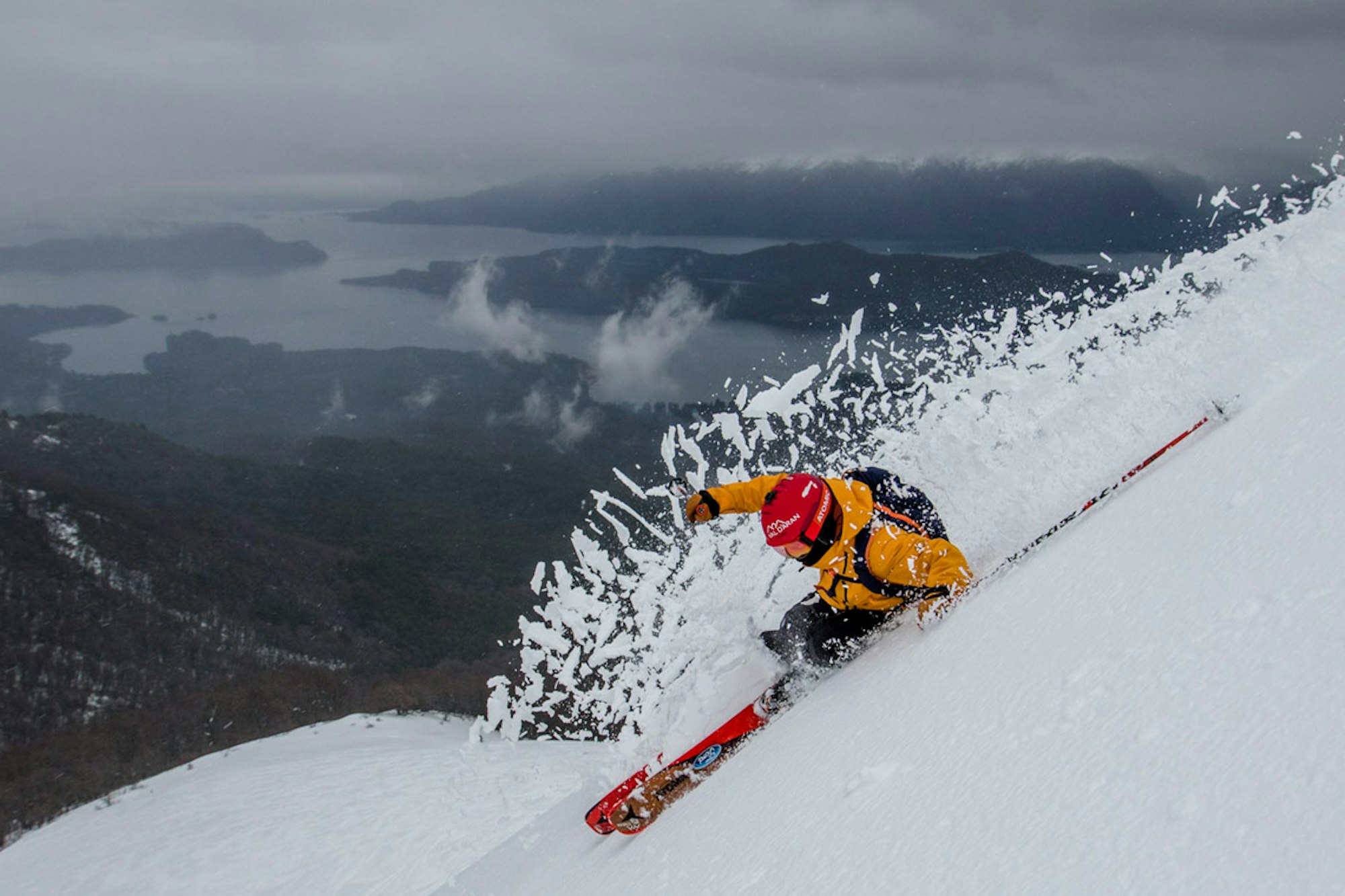 Skiing Las Gamelas: "South Lines" crew explores the famous Argentine couloirs